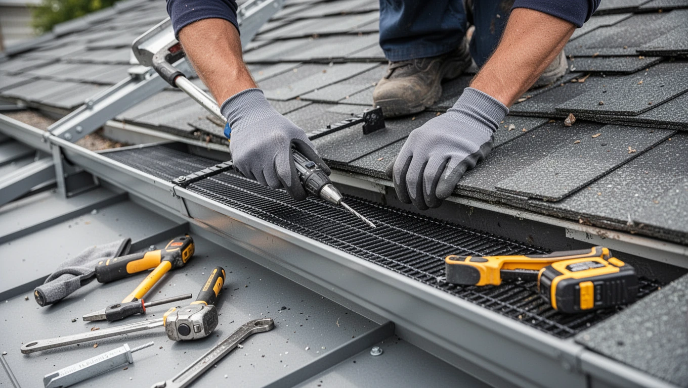 Gutter Guard Installation